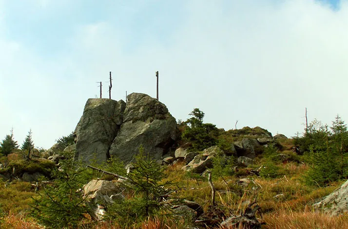 Vrchol Oblík (1 225 m n.m.) 2